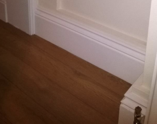 plastering and skirting in ladybarn retrofit